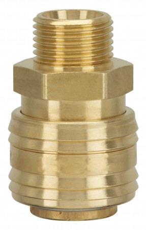 Hitra spojka DN 7.2 medenina, 1/4˝ ZN - SHM-1/4 ZN