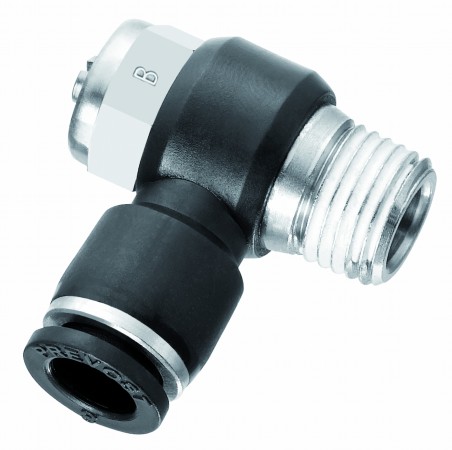 90° regulator pretoka z vijakom, IN reguliran