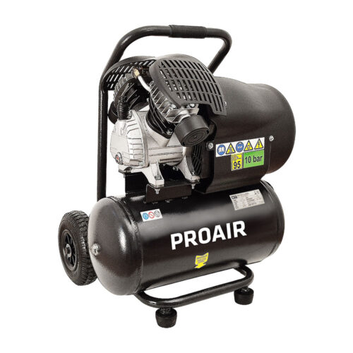 Terenski batni kompresor z direktnim prenosom za gradbišča, teren in izven delavnice.