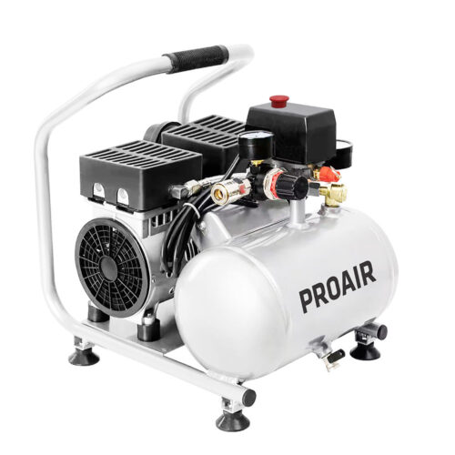 Prenosni tihi batni kompresor je primeren za zobozdravstvo, medicino IT etc.