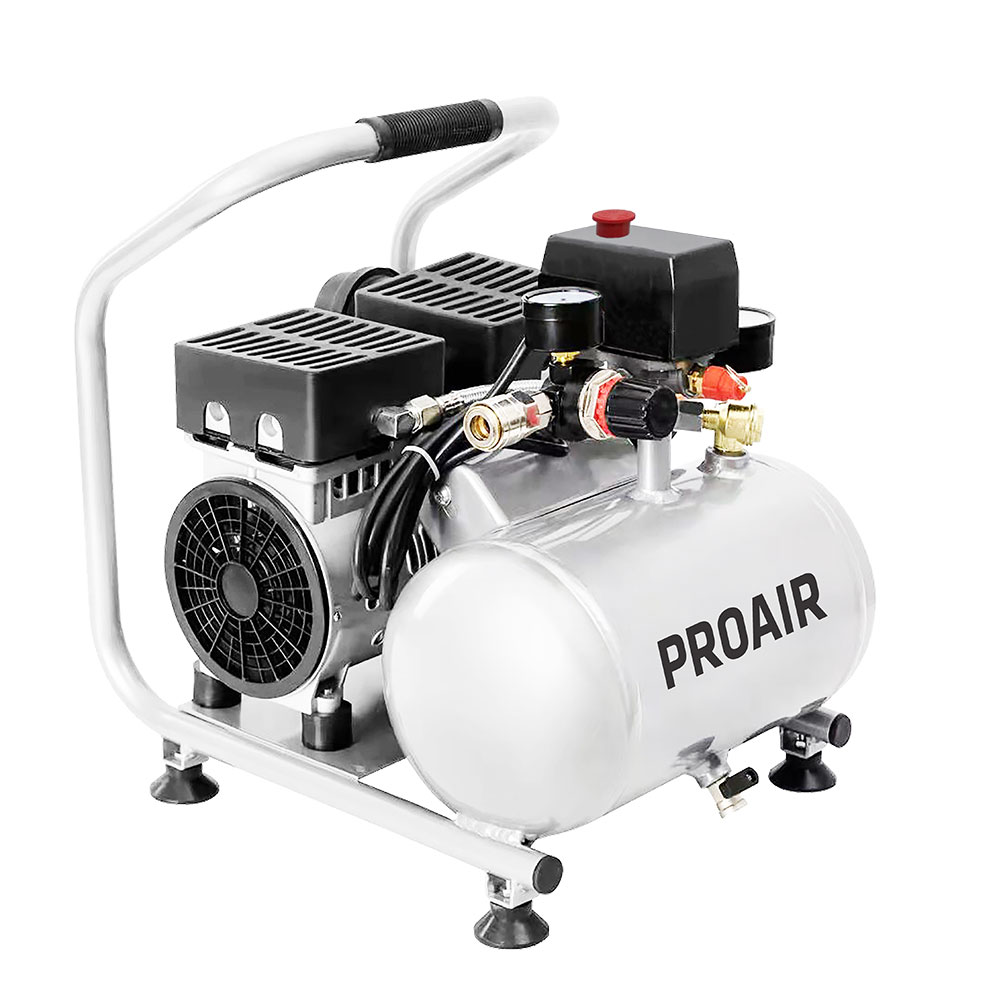 Prenosni tihi batni kompresor je primeren za zobozdravstvo, medicino IT etc.