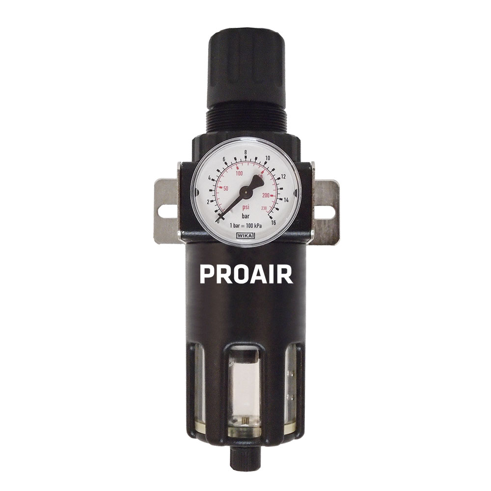 Filter z regulatorjem tlaka 1/4˝, 0-10 bar, vhodni tlak max. 12 bar