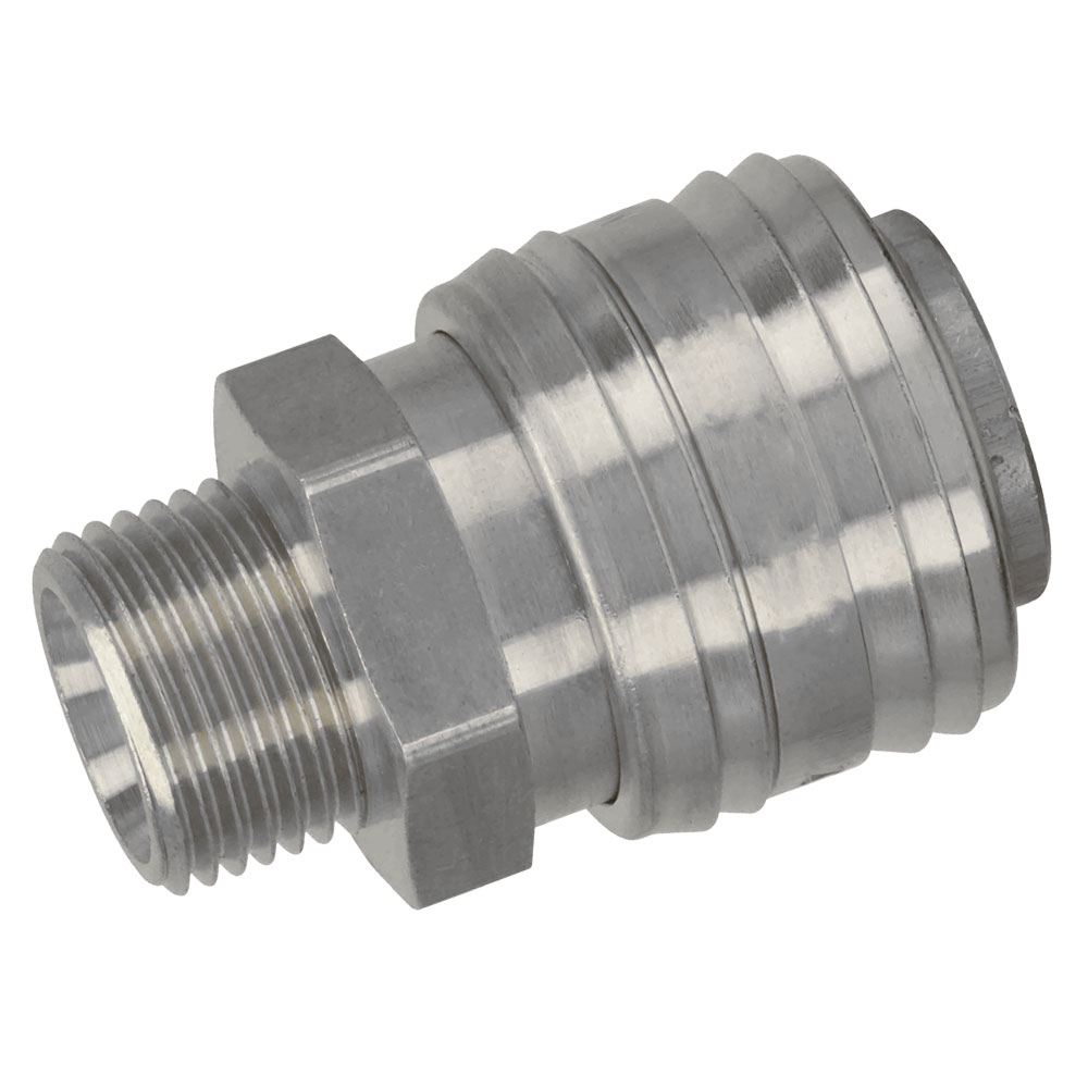 SPOJKE - NIKLJANO ŽELEZO (zunanji navoj)